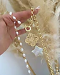 Collar XL Estrella Cuarzo Perlas Gold - Miniatura 2