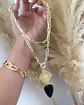Collar XL Mandala y Onyx Gold - Miniatura 4