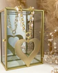 Collar Maxi Corazon con Doble Cadena Mixta Perlas gold - Miniatura 5