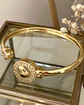Pulsera Esclava Corazón punto de luz Gold - Miniatura 6
