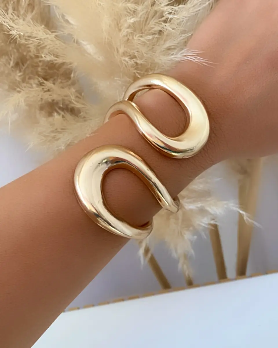 Maxi Brazalete Doble Elipse  1