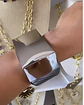 Maxi Brazalete Square Silver - Miniatura 2