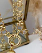 Collar Cuarzo Drusa Punto de luz gold - Miniatura 4