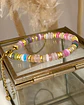 Pulsera Piedras Colores Pink Gold - Miniatura 5