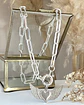 Collar Corazón Alado Circones Silver - Miniatura 3