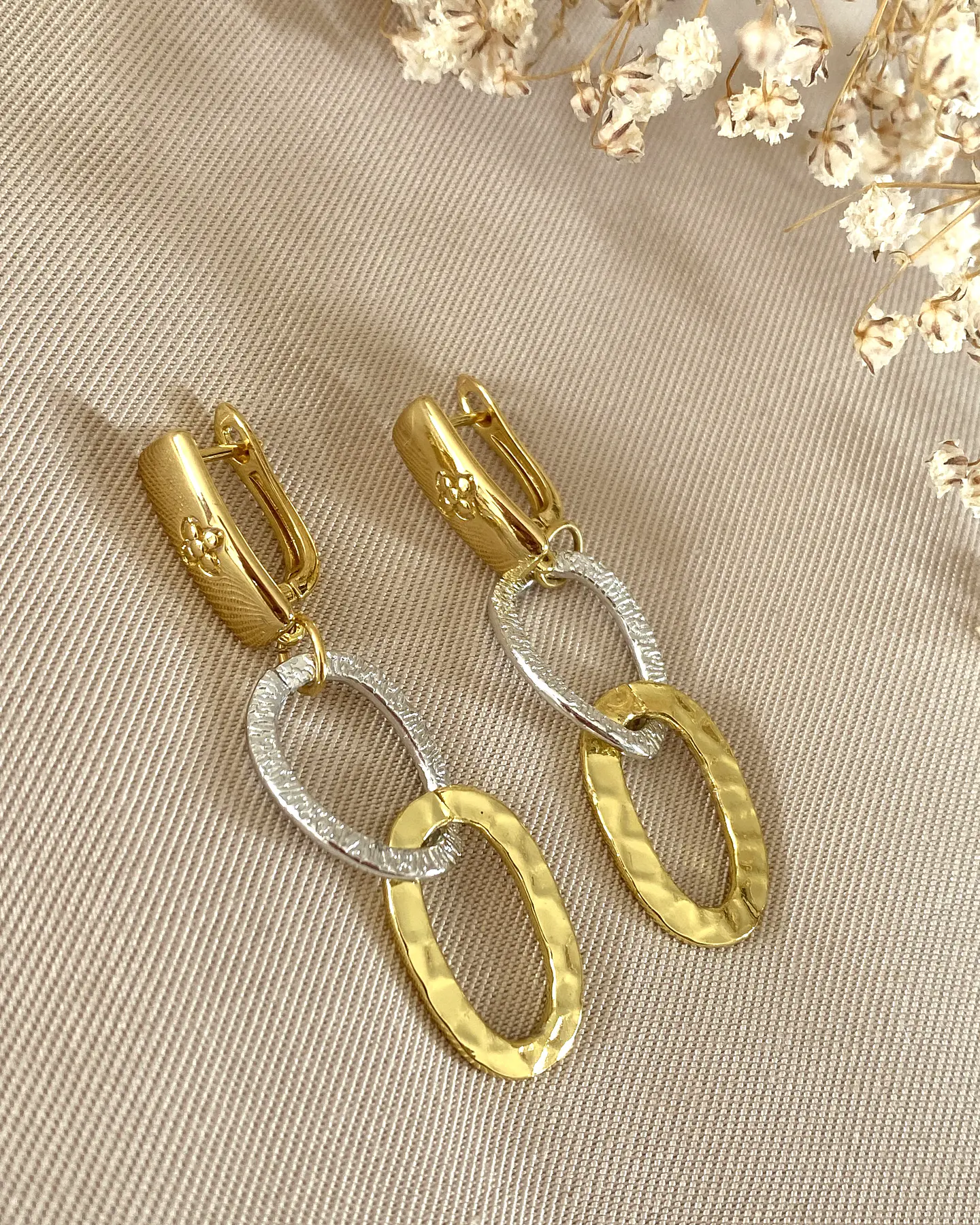 Conjunto Mix Maxi Eslabones Silver and Gold 4