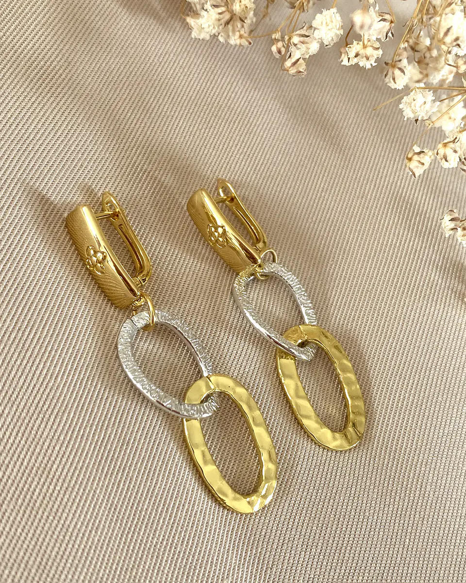 Conjunto Mix Maxi Eslabones Silver and Gold 4