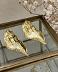 Aros Hoja Abstractos Gold  - Miniatura 1