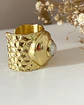 Anillo Martillado Perla Gold - Miniatura 3