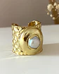 Anillo Martillado Perla Gold - Miniatura 5