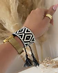 Pulsera Boho Tejida Ajustable - Miniatura 3