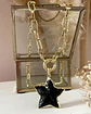 Collar Estrella Obsidiana Protección Gold - Miniatura 7