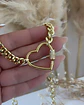 Collar Mariana Conector Corazón Multidije Gold  - Miniatura 6