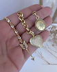 Collar Mariana Conector Corazón Multidije Gold  - Miniatura 8