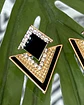 Aros Geométricos V Black and Gold - Miniatura 4