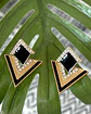 Aros Geométricos V Black and Gold - Miniatura 5