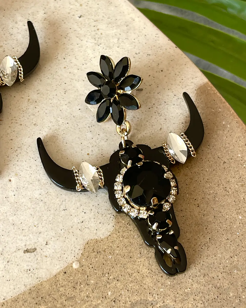 Maxi Aros Texanos Cabeza de Toro Black 3