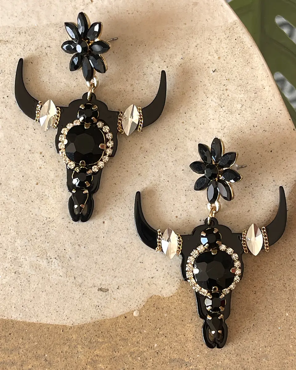 Maxi Aros Texanos Cabeza de Toro Black 4