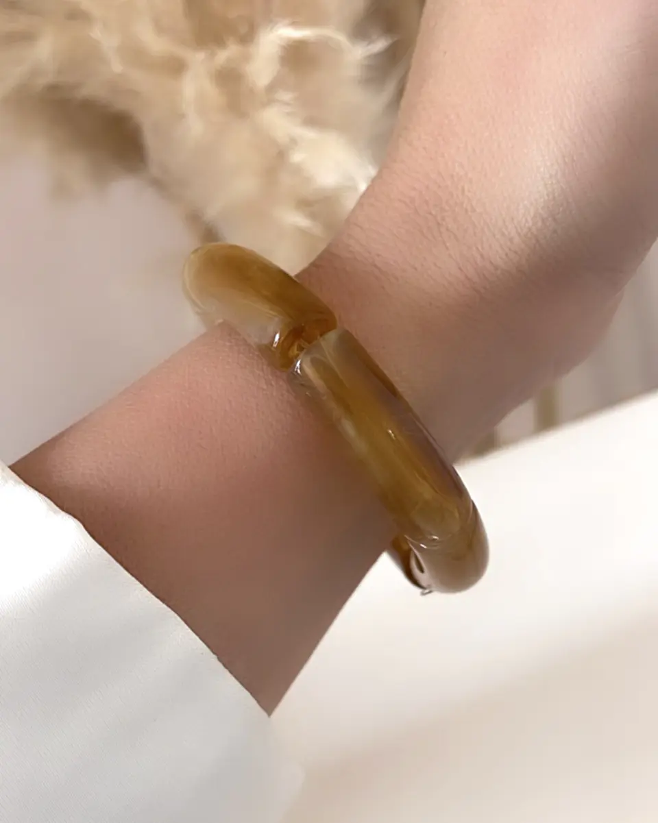 Brazalete Retro Ámbar  2