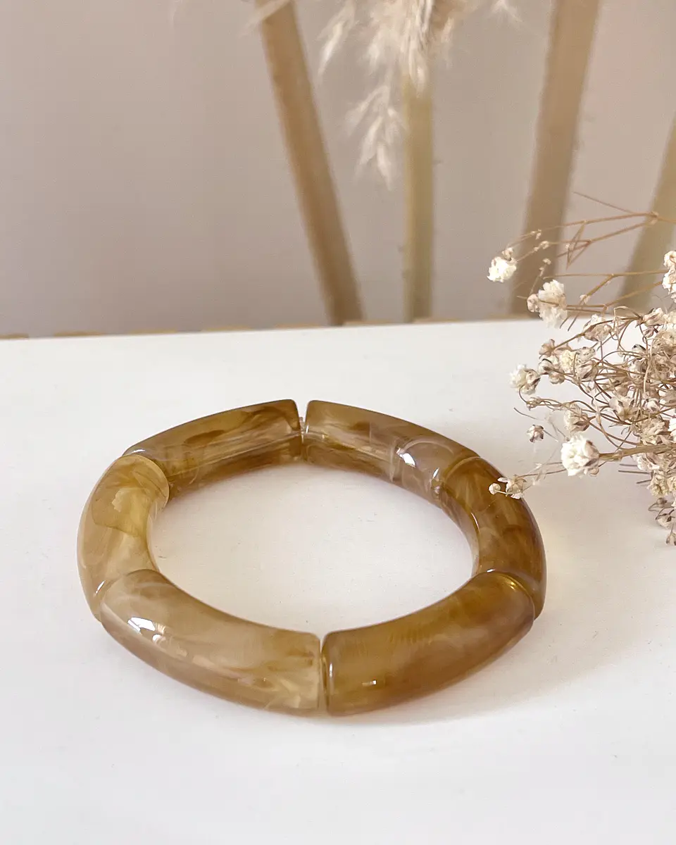 Brazalete Retro Ámbar  1