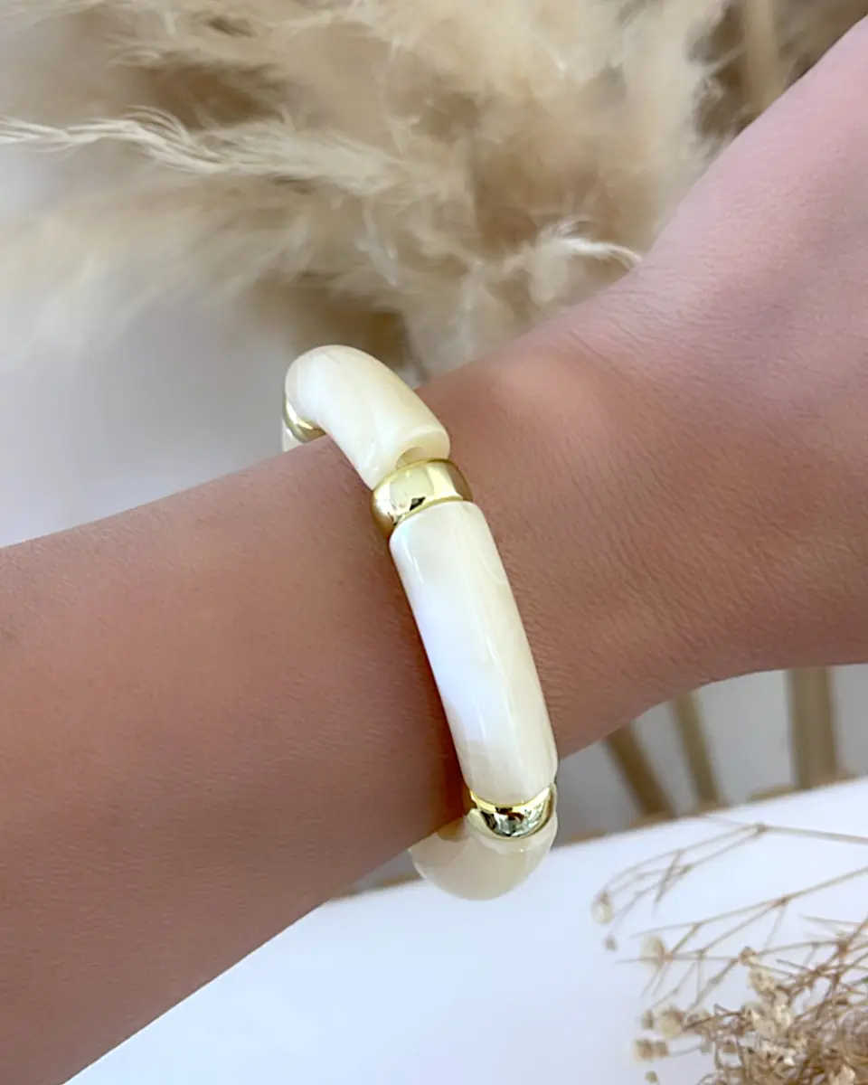Brazalete Retro Hueso Gold 1
