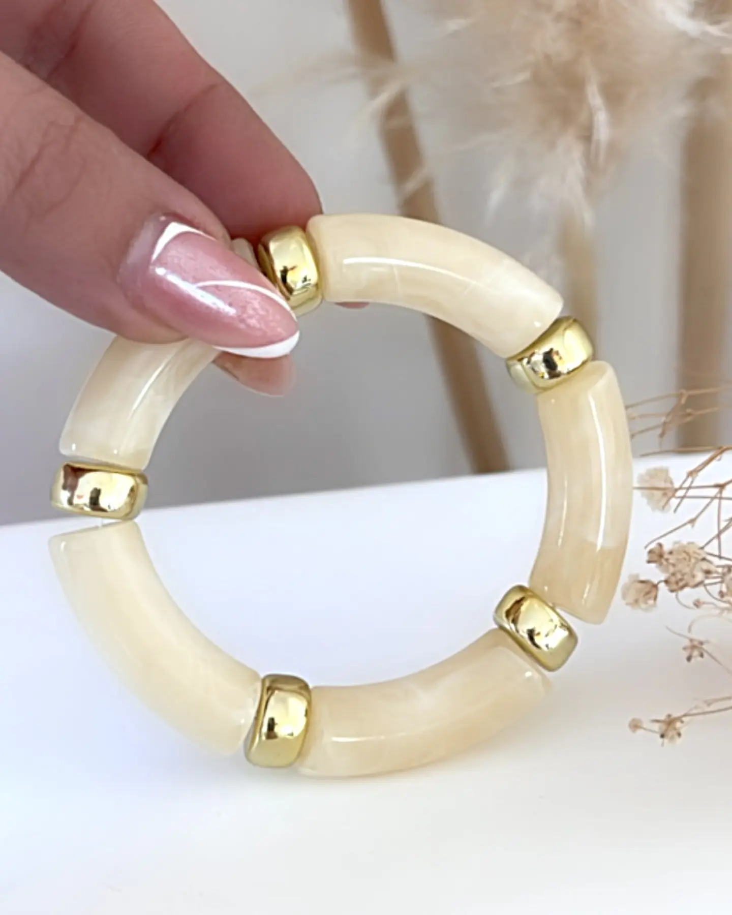 Brazalete Retro Hueso Gold 3