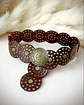 Maxi Cinturon Bohemian Chic Cappuccino Gold - Miniatura 2