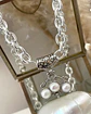 Collar Maxi dije Perlas Nácar Silver - Miniatura 8