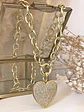 Collar Maxi Corazón Circones gold - Miniatura 5