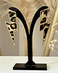 Aros Maxi Rayo Leopardo Print Gold - Miniatura 1