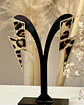 Aros Maxi Rayo Leopardo Print Gold - Miniatura 4