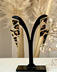 Aros Maxi Rayo Leopardo Print Gold - Miniatura 6