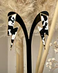 Aros Maxi Rayo Leopardo Cow Print Gold - Miniatura 4