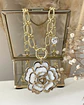 Collar Maxi Camelia Eslabones mixtos grandes Gold - Miniatura 2