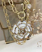 Collar Maxi Camelia Eslabones mixtos grandes Gold - Miniatura 4