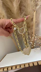 Collar Trío Corazones Circones Gold  - Miniatura 2
