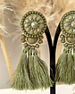 Maxi Aros Verde Oliva Borlas - Miniatura 2