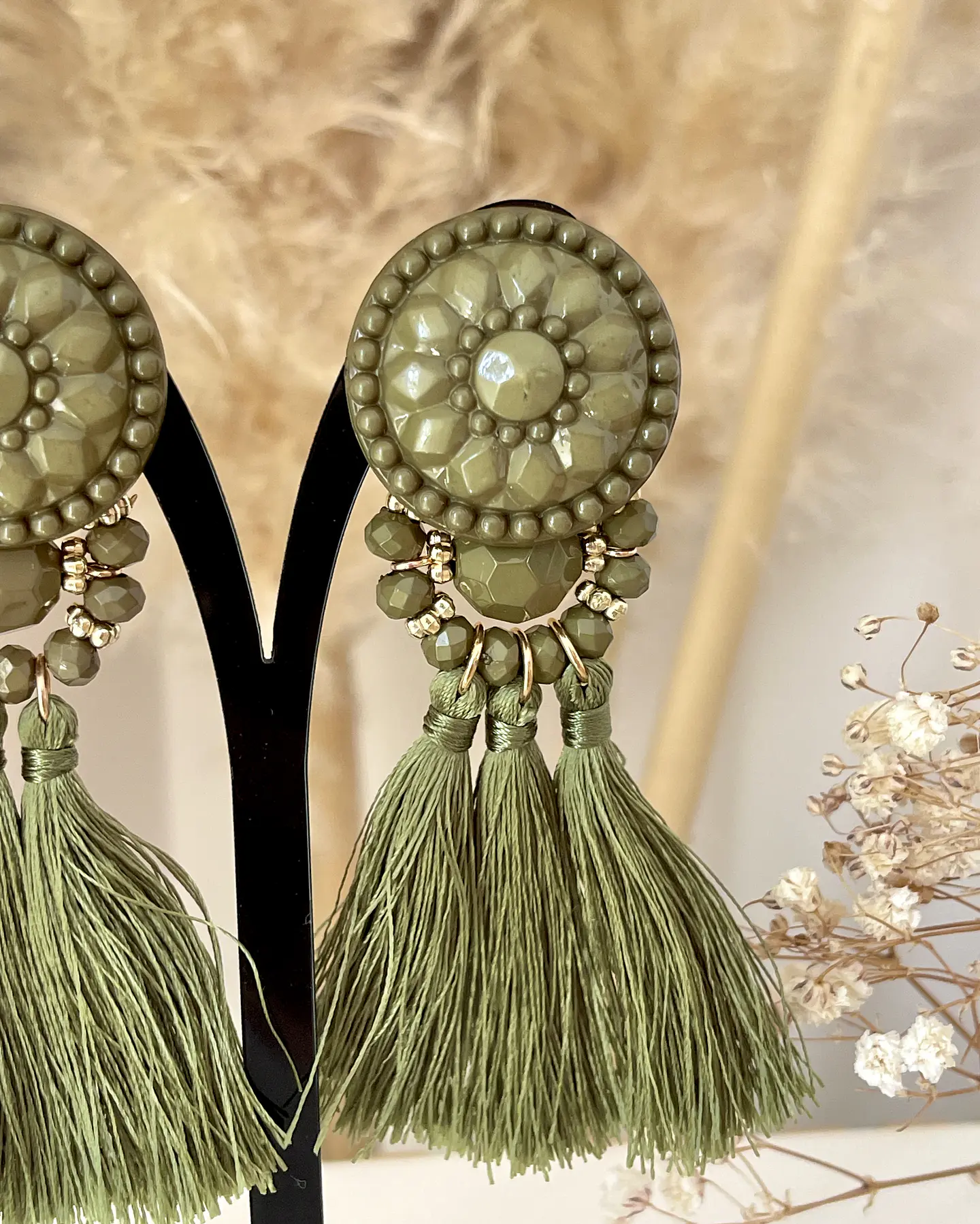 Maxi Aros Verde Oliva Borlas 3