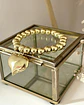 Pulsera Maxi Balines Corazón Inflado Gold - Miniatura 3