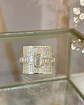 Anillo Verona con Cintillo de Cristales y circones gold  - Miniatura 1