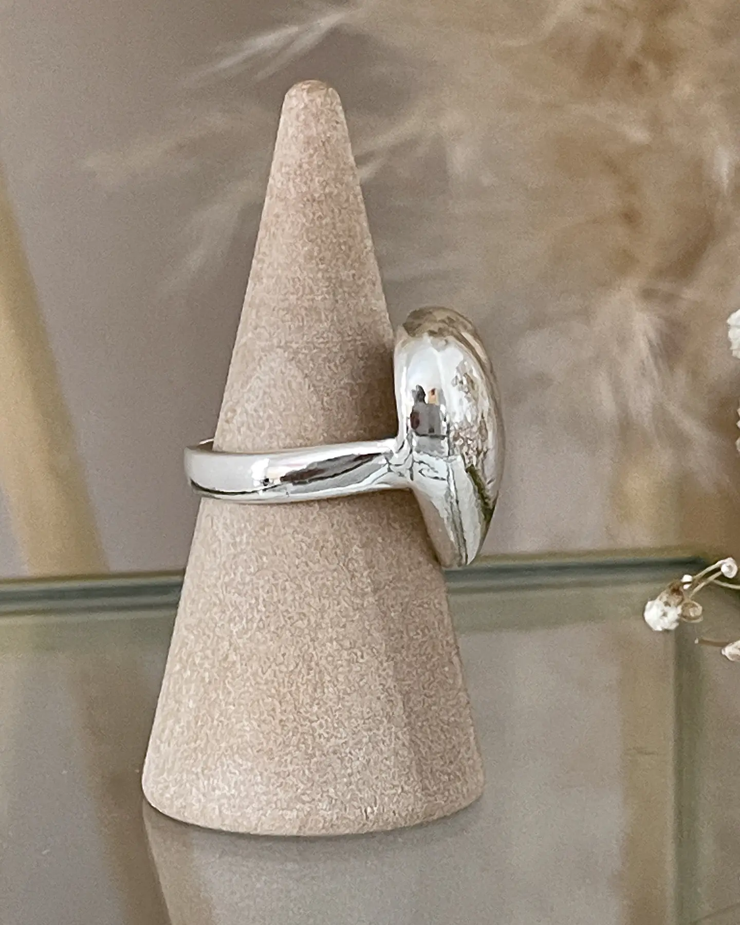 Anillo Corazón Silver  3