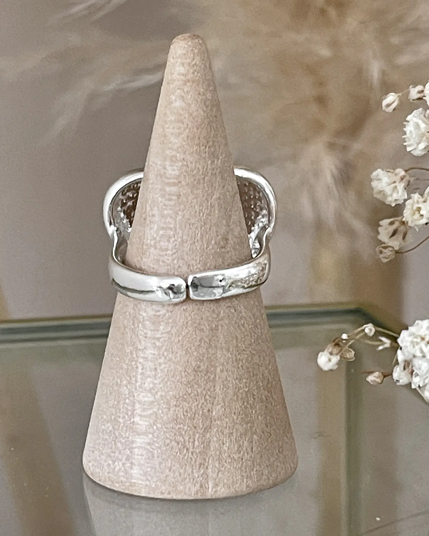 Anillo Corazón Silver  4