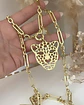 Collar XL Maxi Jaguar Gold - Miniatura 6