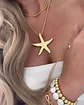 Collar XL Maxi Estrella Marina Gold - Miniatura 5