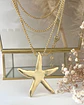 Collar XL Maxi Estrella Marina Gold - Miniatura 2
