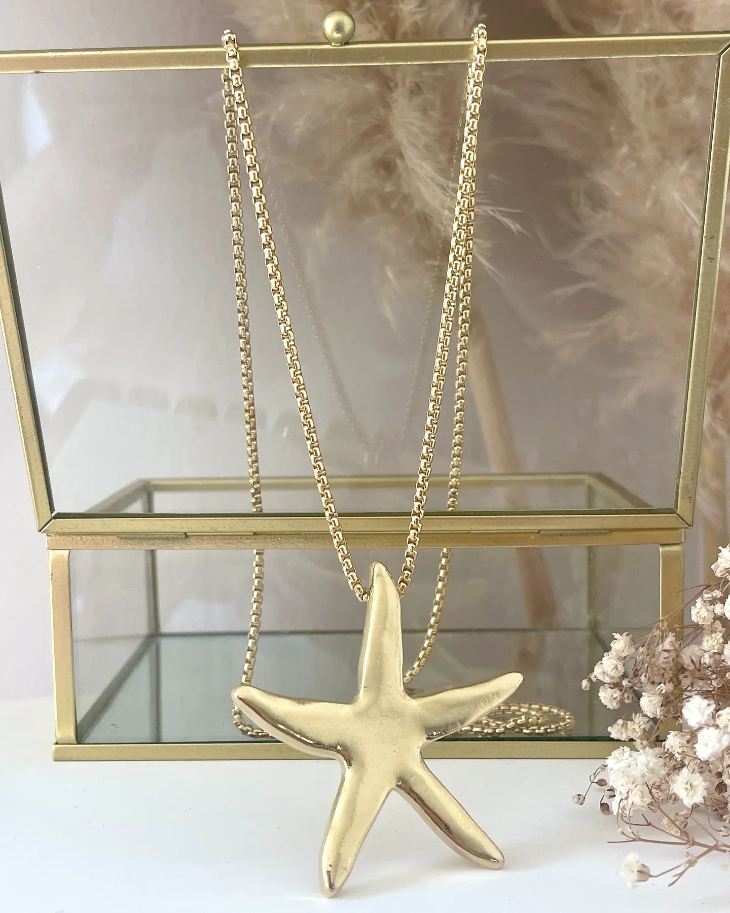 Collar XL Maxi Estrella Marina Gold 4