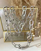 Collar XL Maxi Eslabones Martillados Silver  - Miniatura 2