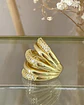 Maxi Anillo Luxury  Circones gold - Miniatura 4