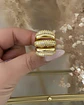 Maxi Anillo Luxury  Circones gold - Miniatura 5