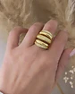 Maxi Anillo Luxury  Circones gold - Miniatura 6